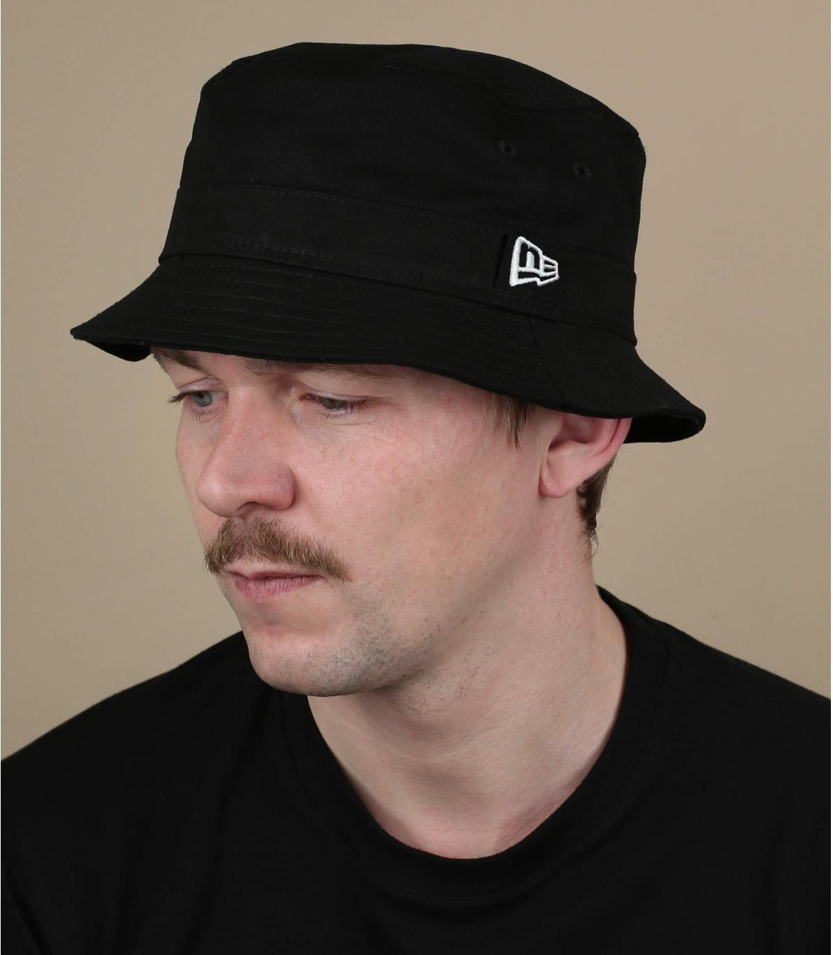 picture Psychologically I'm happy gorro pescador New Era negro - Bucket Essential black New Era : Headict picture Psychologically I'm happy gorro pescador New Era negro - Bucket Essential black New Era : Headict