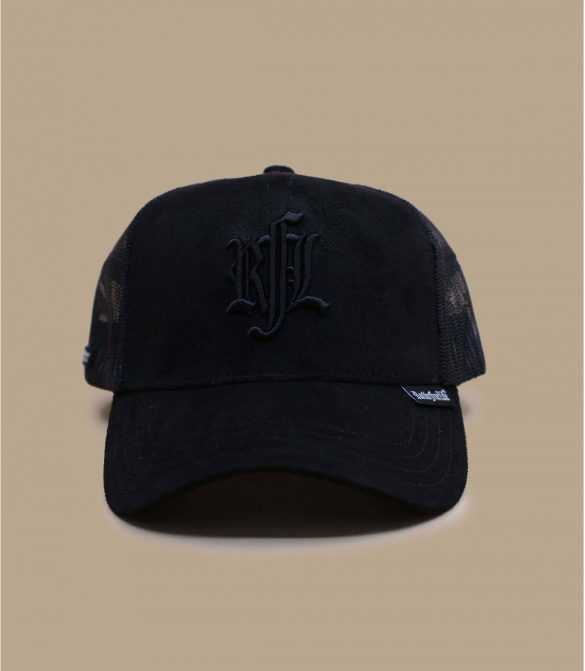 gorra trucker RFL negra Trucker Ghost Rock n Free Life Headict